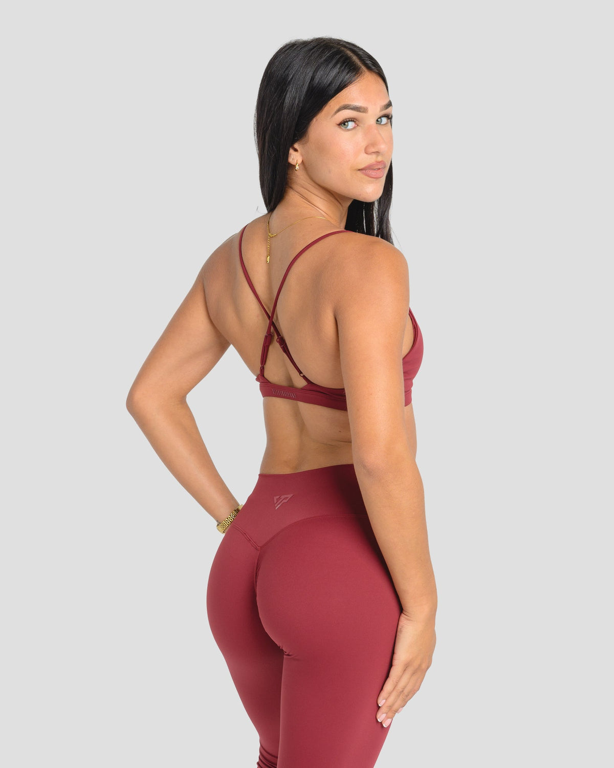 AVARI CROP - BURGUNDY