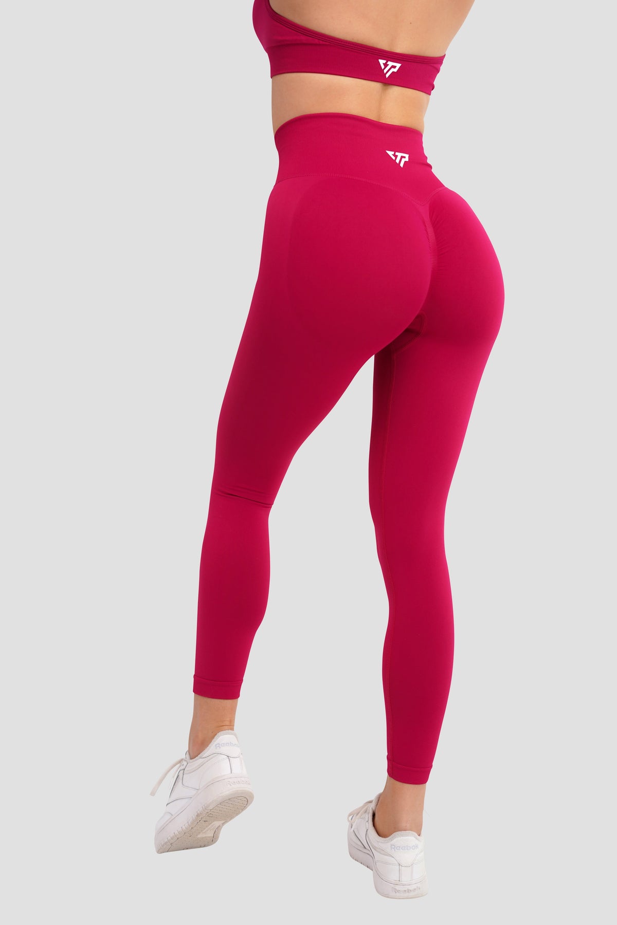 CORE SCRUNCH LEGGINGS - CRANBERRY