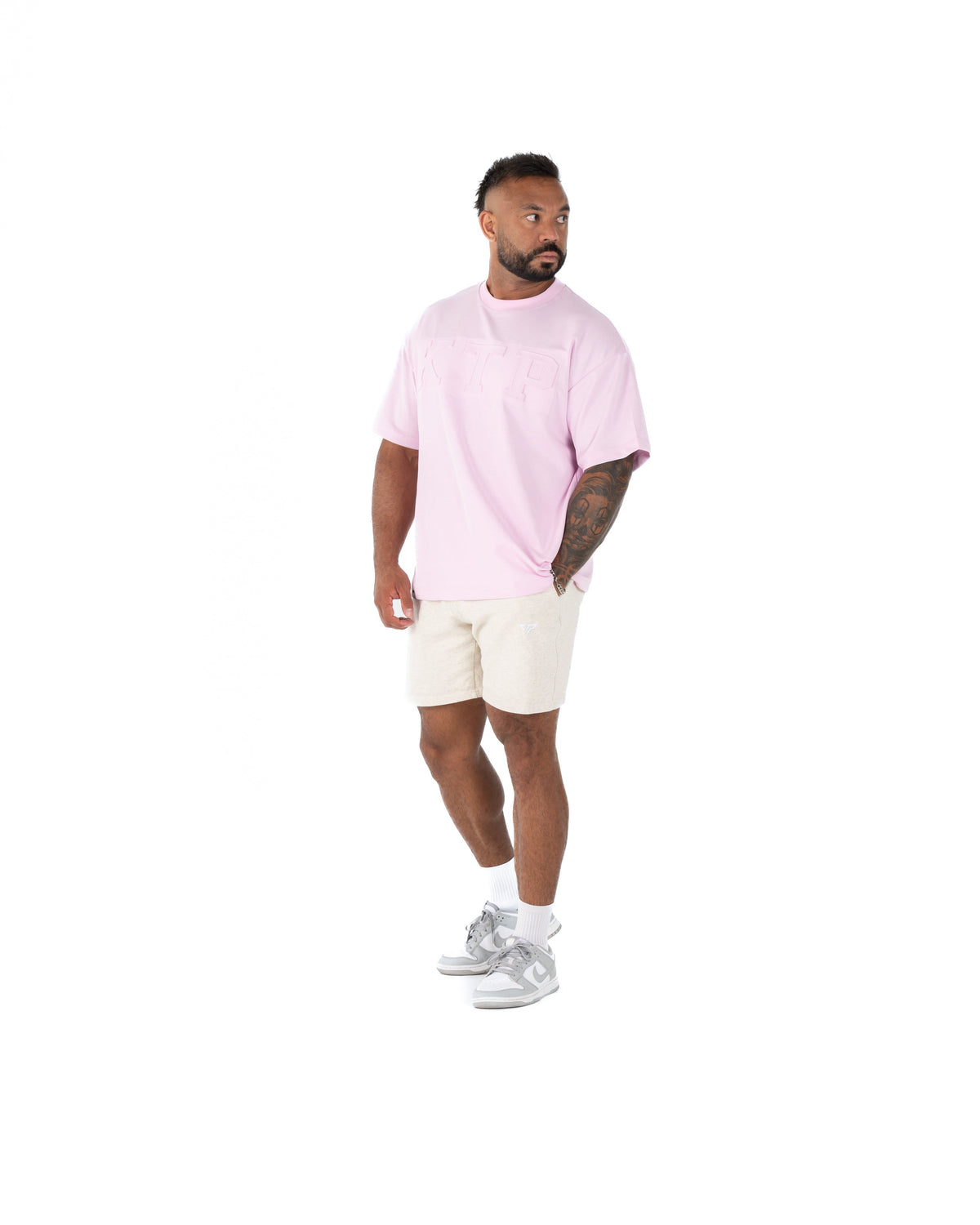 EMBOSSED KTP TEE 2 - PINK