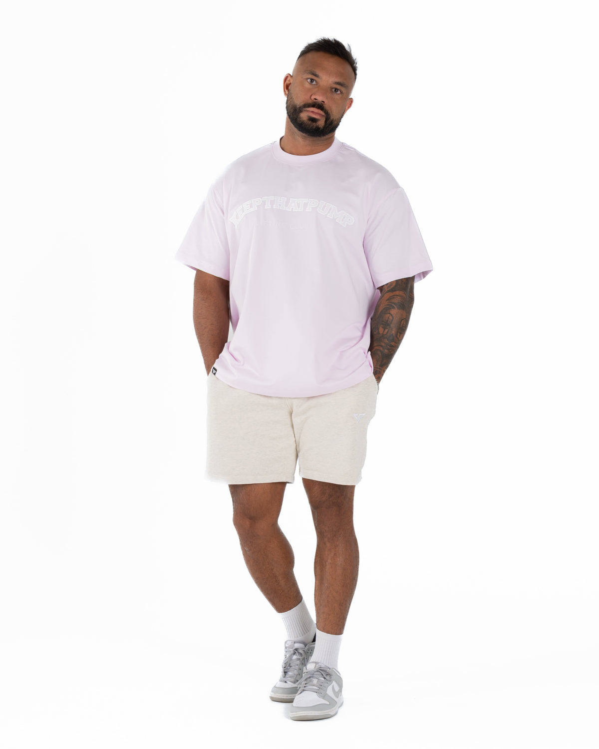 KTP LIFTING OS TEE - BABY PINK