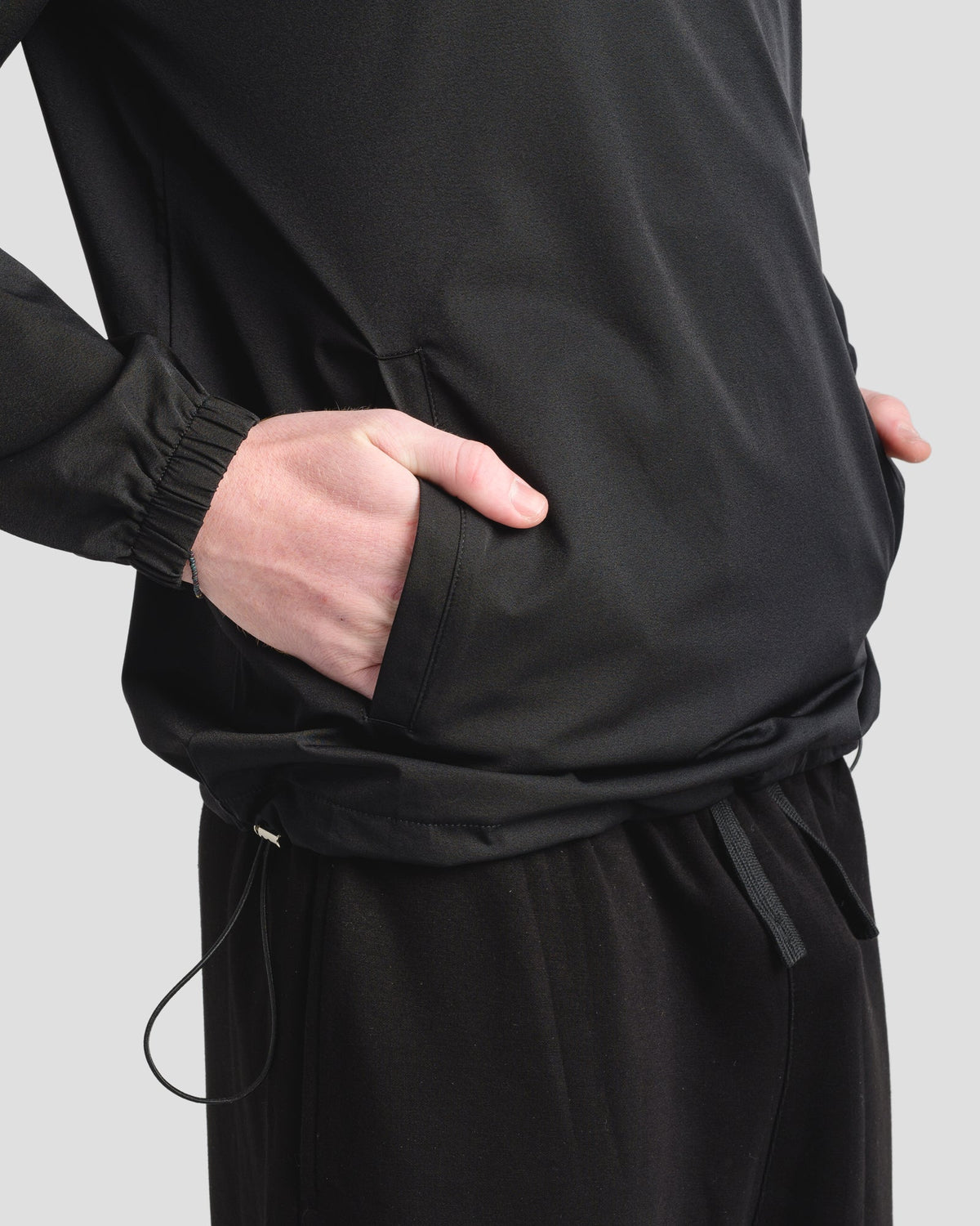KTP STEALTH QUARTER - ZIP TOP - BLACK