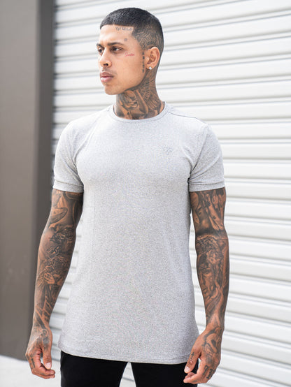 KTP PERFORMANCE DRY-FIT TEE - DUSTY GREY