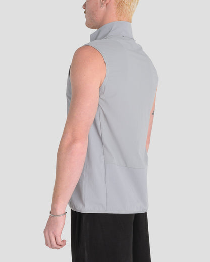 KTP APEX ZIP VEST - LIGHT GREY