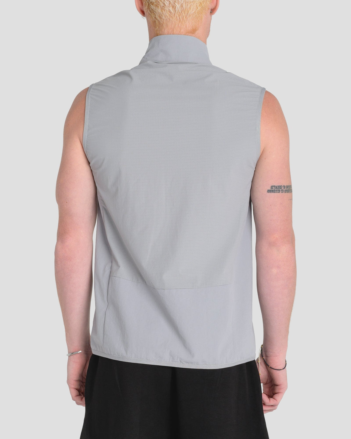 KTP APEX ZIP VEST - LIGHT GREY