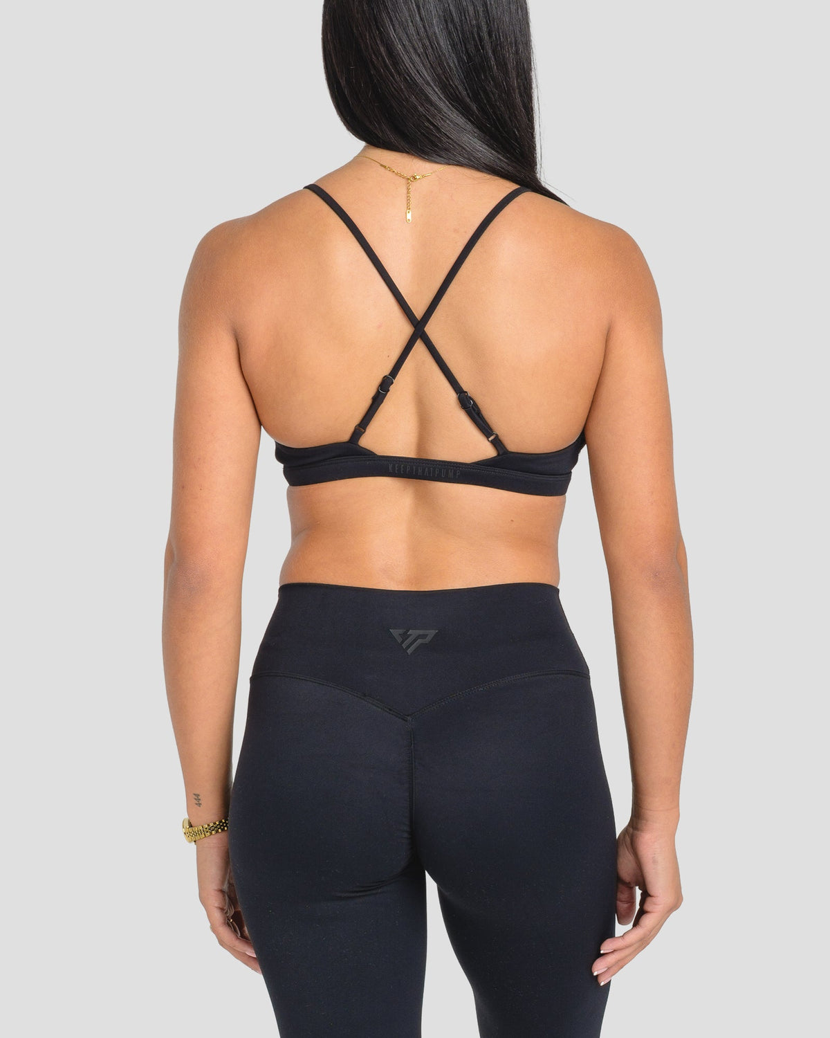 AVARI CROP - BLACK