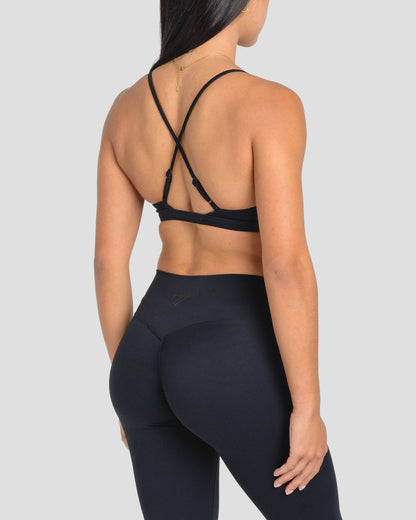 AVARI CROP - BLACK