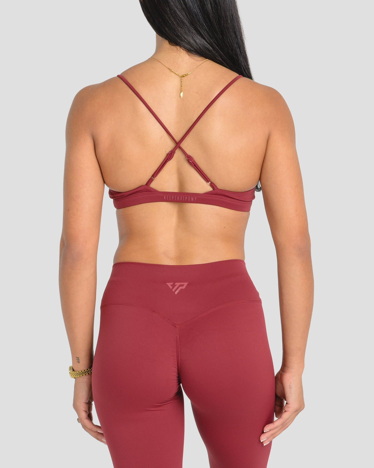 AVARI CROP - BURGUNDY