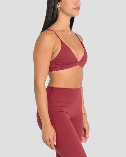 AVARI CROP - BURGUNDY