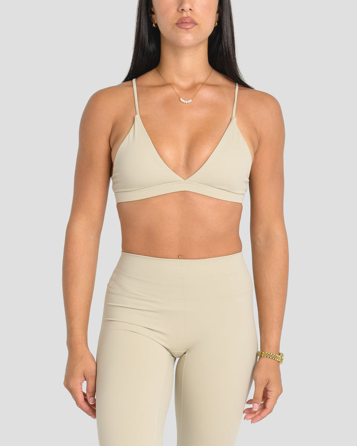 AVARI CROP - FEATHER GREY