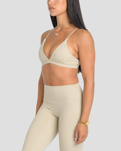 AVARI CROP - FEATHER GREY