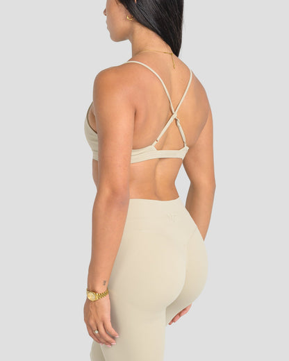 AVARI CROP - FEATHER GREY