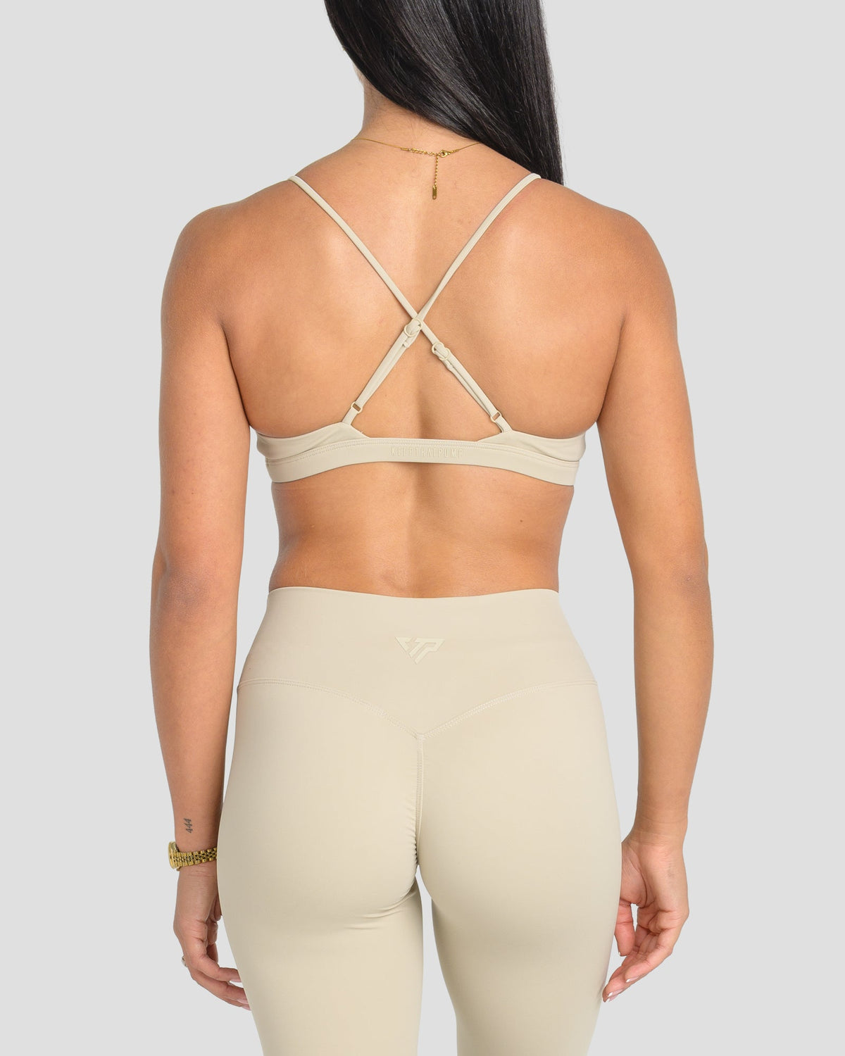 AVARI CROP - FEATHER GREY