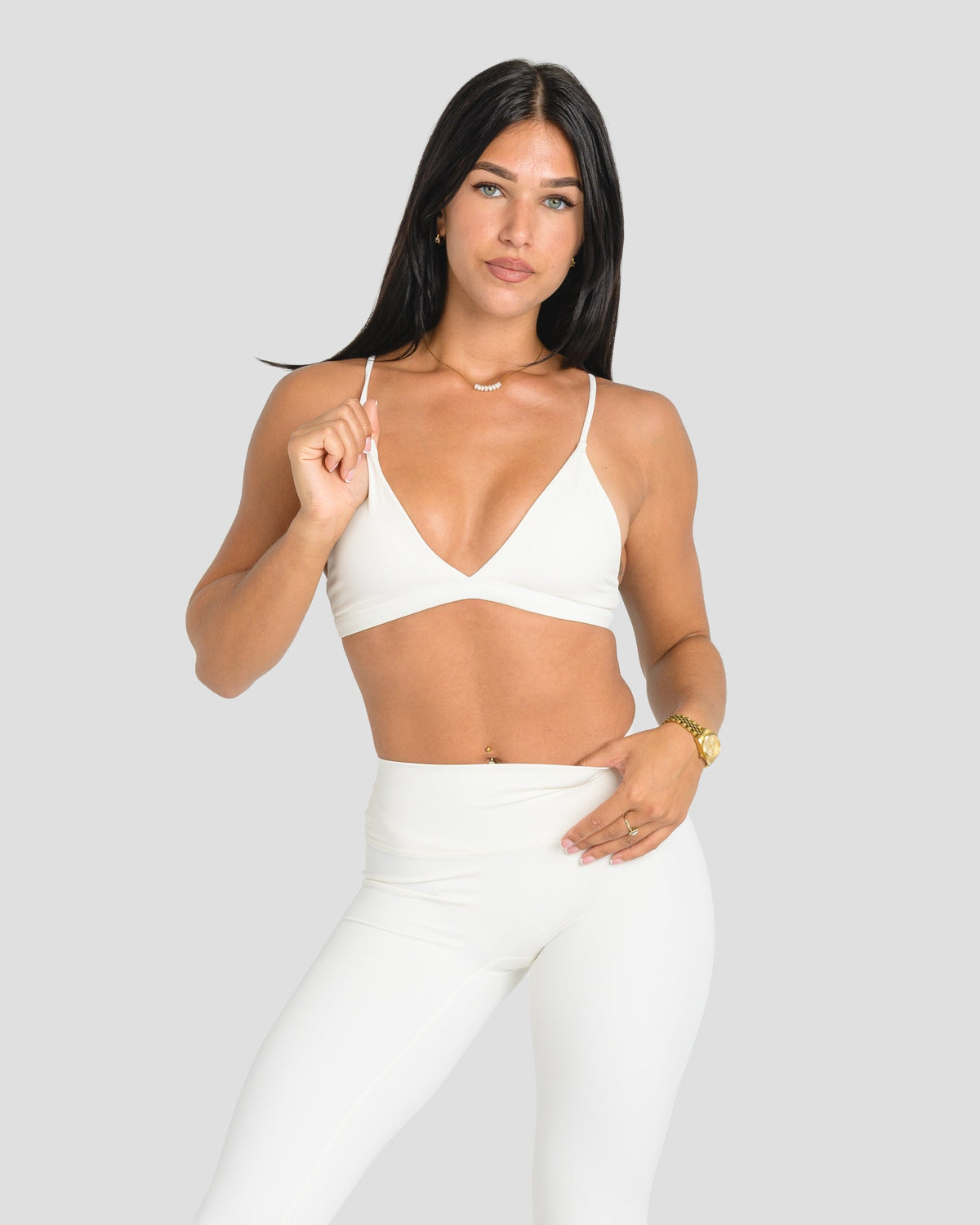 AVARI CROP - OFF WHITE