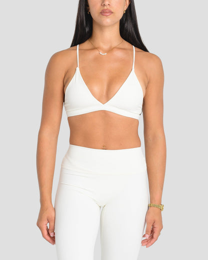 AVARI CROP - OFF WHITE