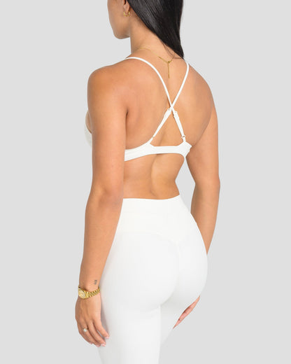 AVARI CROP - OFF WHITE
