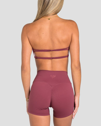 CIARA CROSSOVER BANDEAU - GRAPE