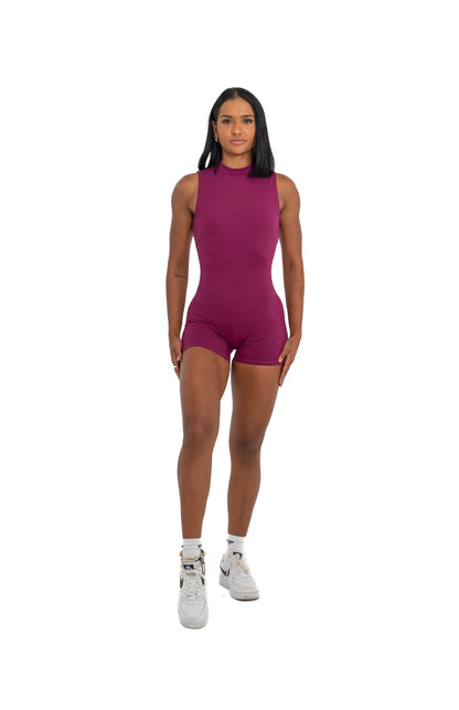 SIERRA JUMPSUIT - BERRY