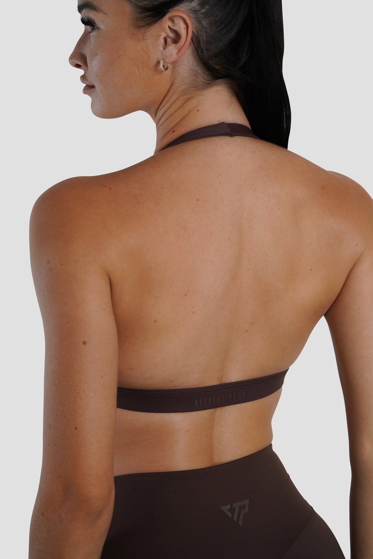 KAYLA CROP - ESPRESSO