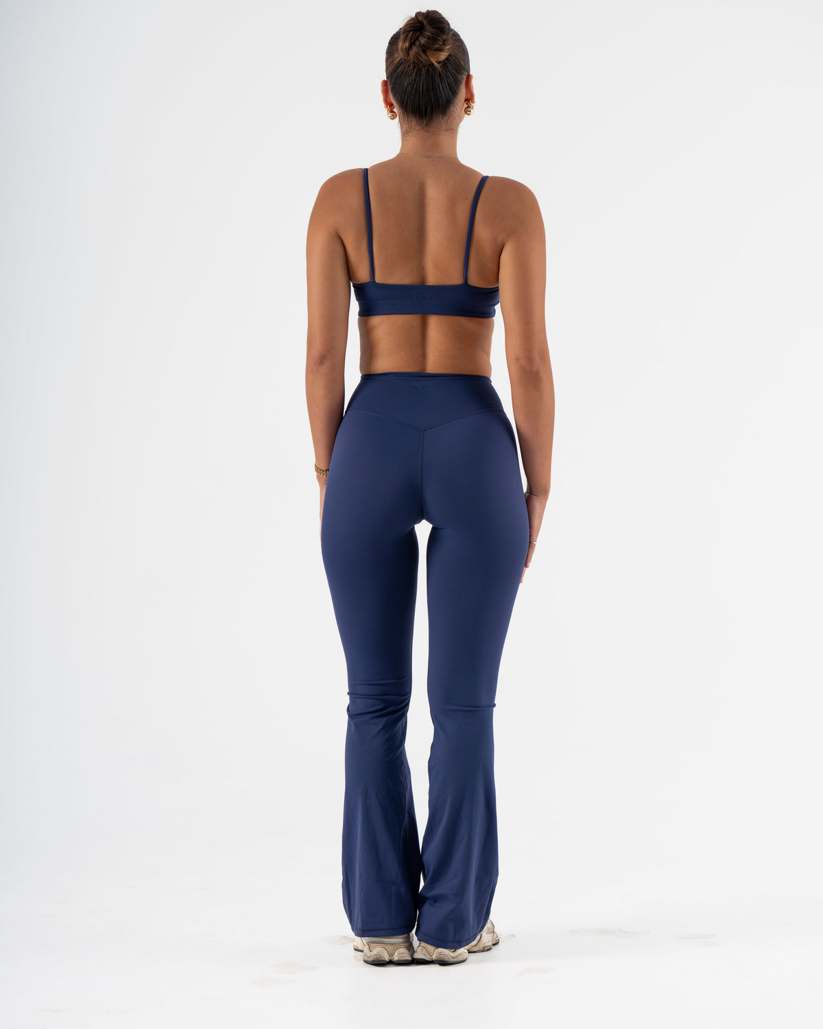 SIGNATURE FLARE PANTS LONG LENGTH - NAVY