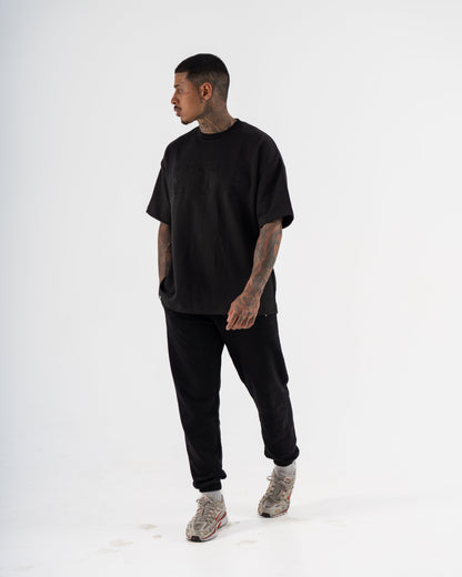 EMBOSSED KTP TEE 2 - BLACK