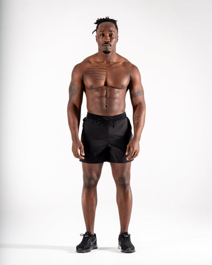 KTP TRAINING SHORTS - BLACK