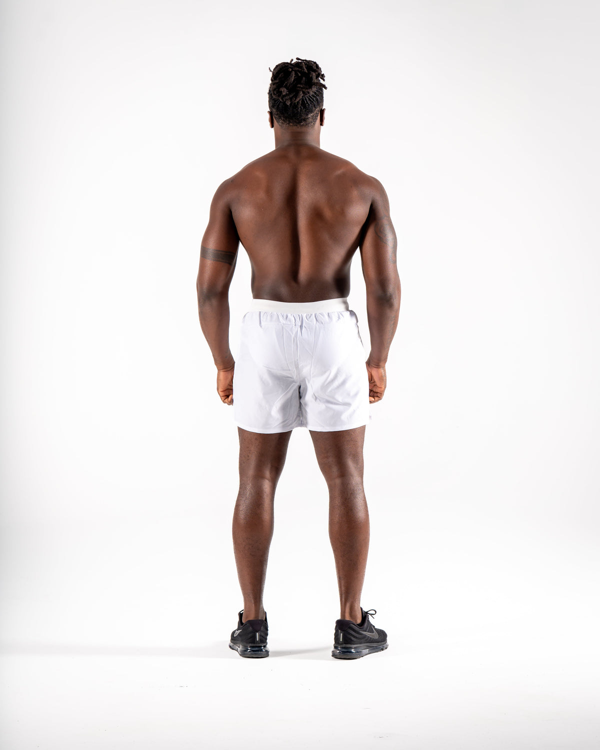 KTP TRAINING SHORTS - WHITE
