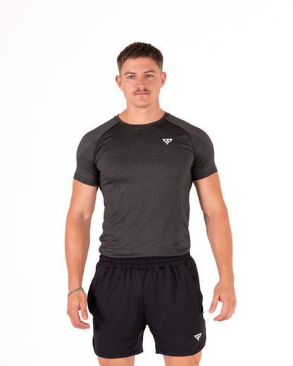 KTP MEN'S ULTRA FIT TEE - BLACK
