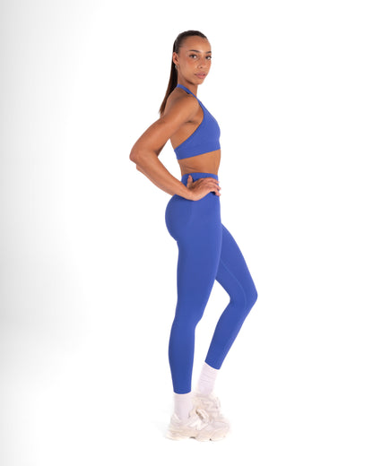 RECOIL HIGH WAIST SCRUNCH LEGGING - ELECTRIC BLUE