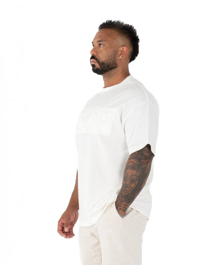 EMBOSSED KTP TEE 2 - WHITE