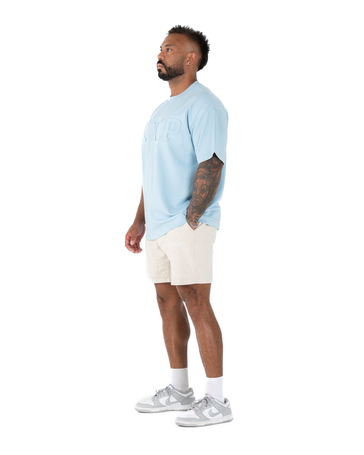EMBOSSED KTP TEE 2 - BABY BLUE