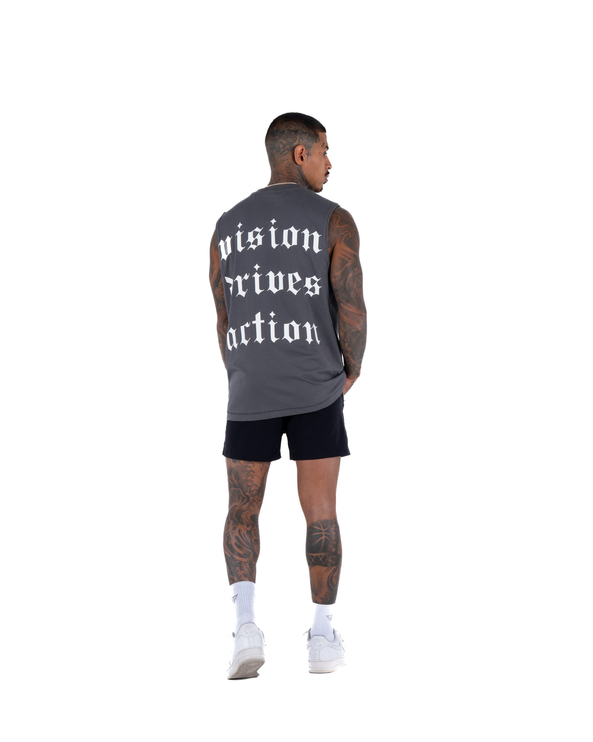 KTP MEN'S VDA TANK - CHARCOAL