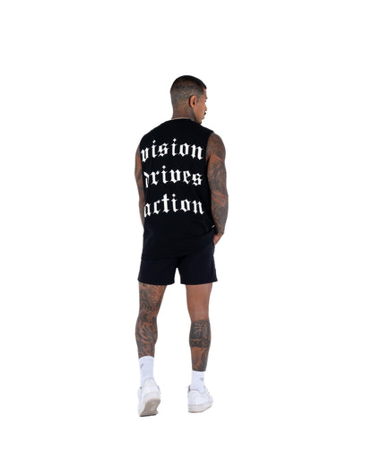 KTP MEN'S VDA TANK - BLACK