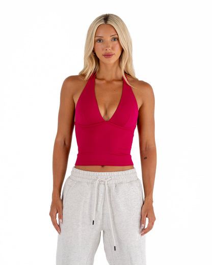 KAYLA TANK TOP - CRANBERRY