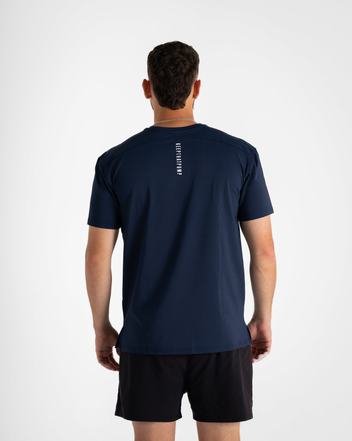 KTP MEN'S HI TECH DRY FIT TEE - NAVY