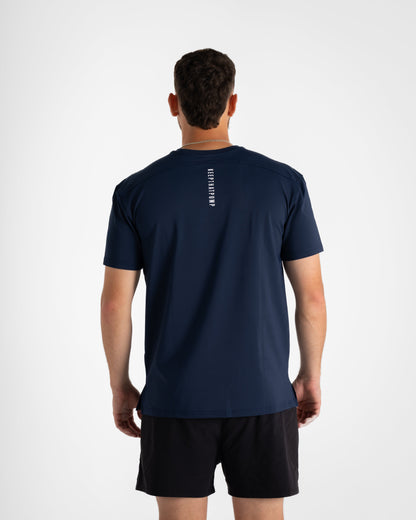 KTP MEN'S HI TECH DRY FIT TEE - NAVY