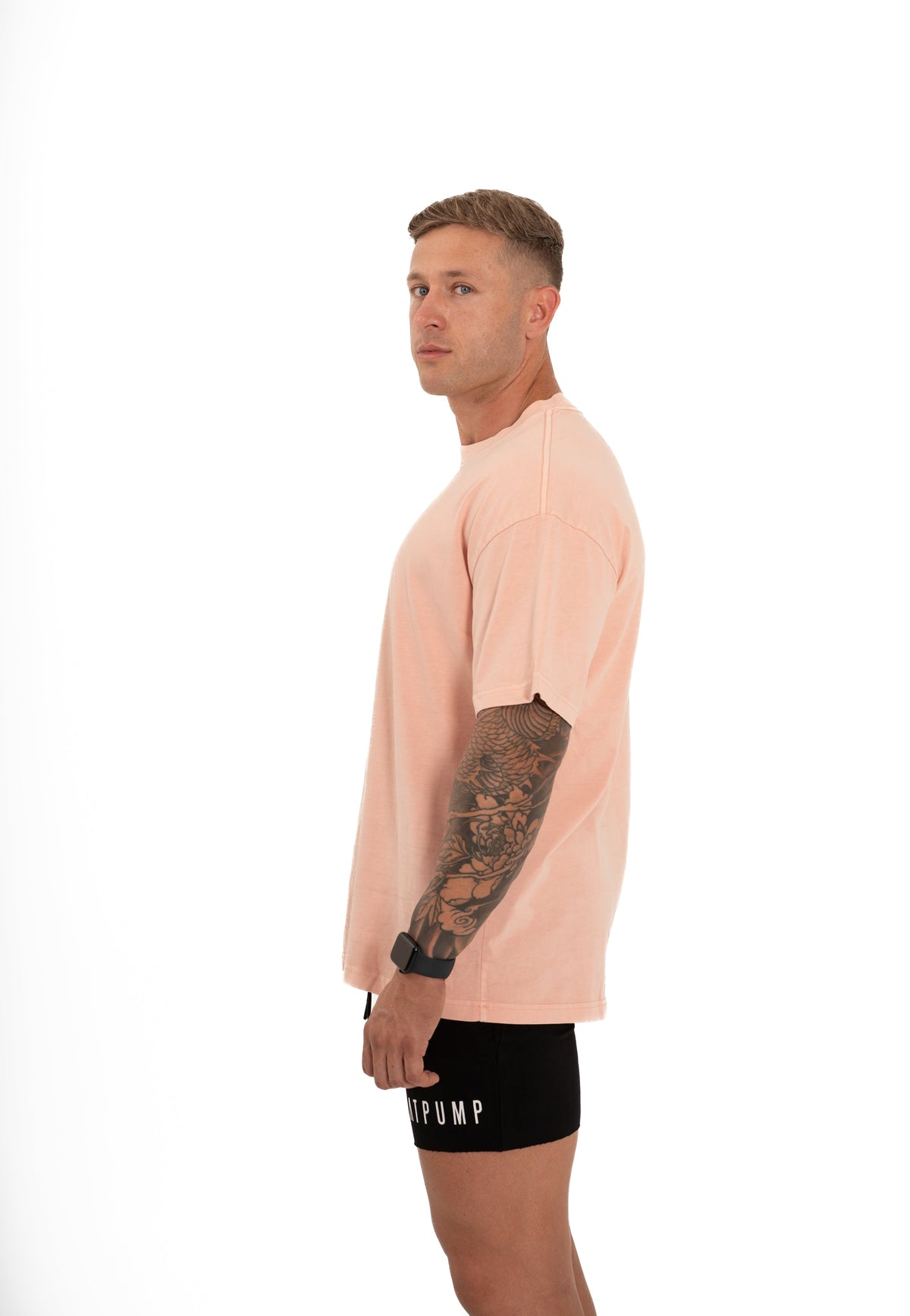 OVERSIZED TEE - SALMON