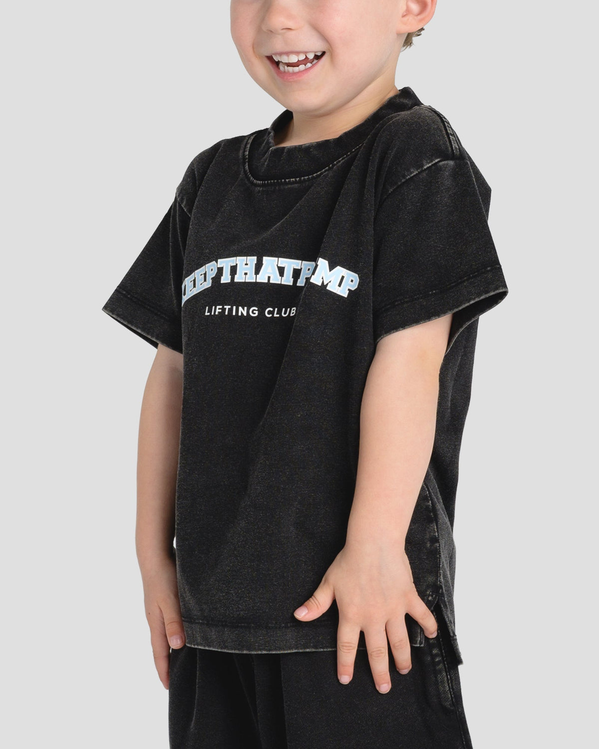 KIDS LIFT CLUB TEE - BABY BLUE