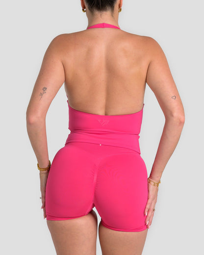CORE SCRUNCH SHORTS - PITAYA