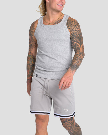 KTP MESH SHORTS - GREY