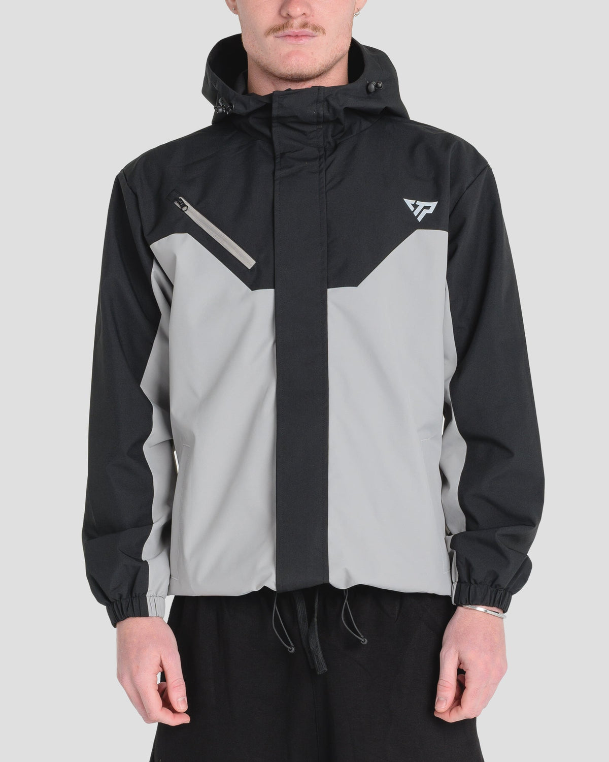 NORDIC SHELL JACKET - BLACK