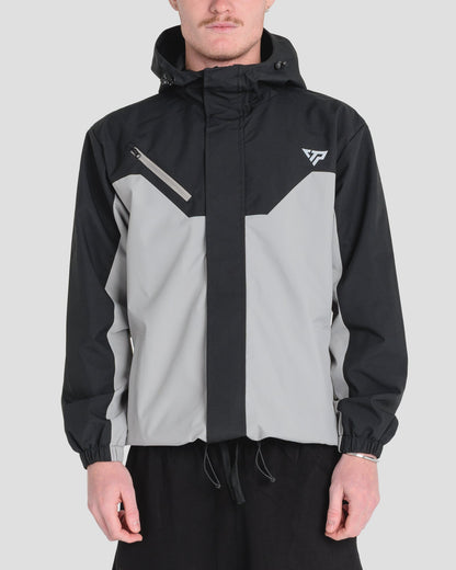 NORDIC SHELL JACKET - BLACK