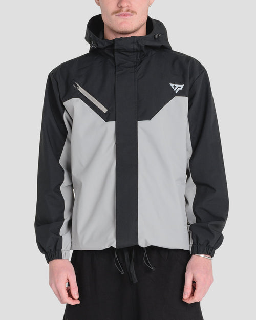 NORDIC SHELL JACKET - BLACK
