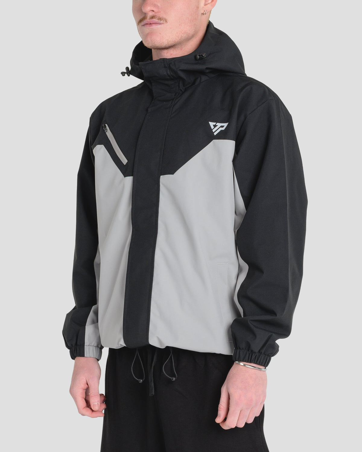 NORDIC SHELL JACKET - BLACK