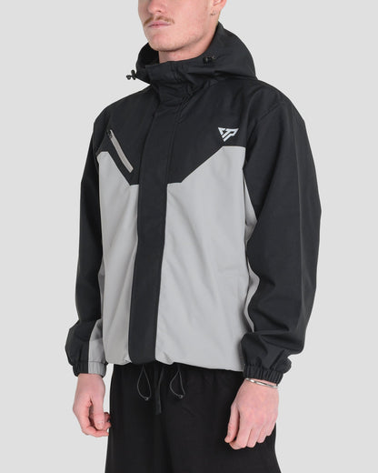 NORDIC SHELL JACKET - BLACK
