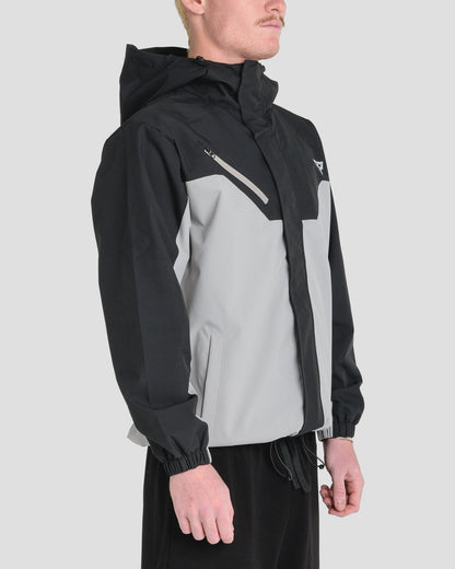 NORDIC SHELL JACKET - BLACK