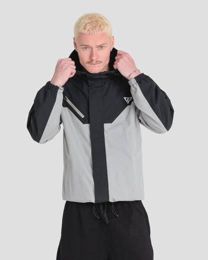 NORDIC SHELL JACKET - BLACK