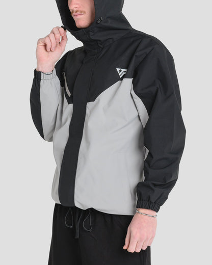 NORDIC SHELL JACKET - BLACK