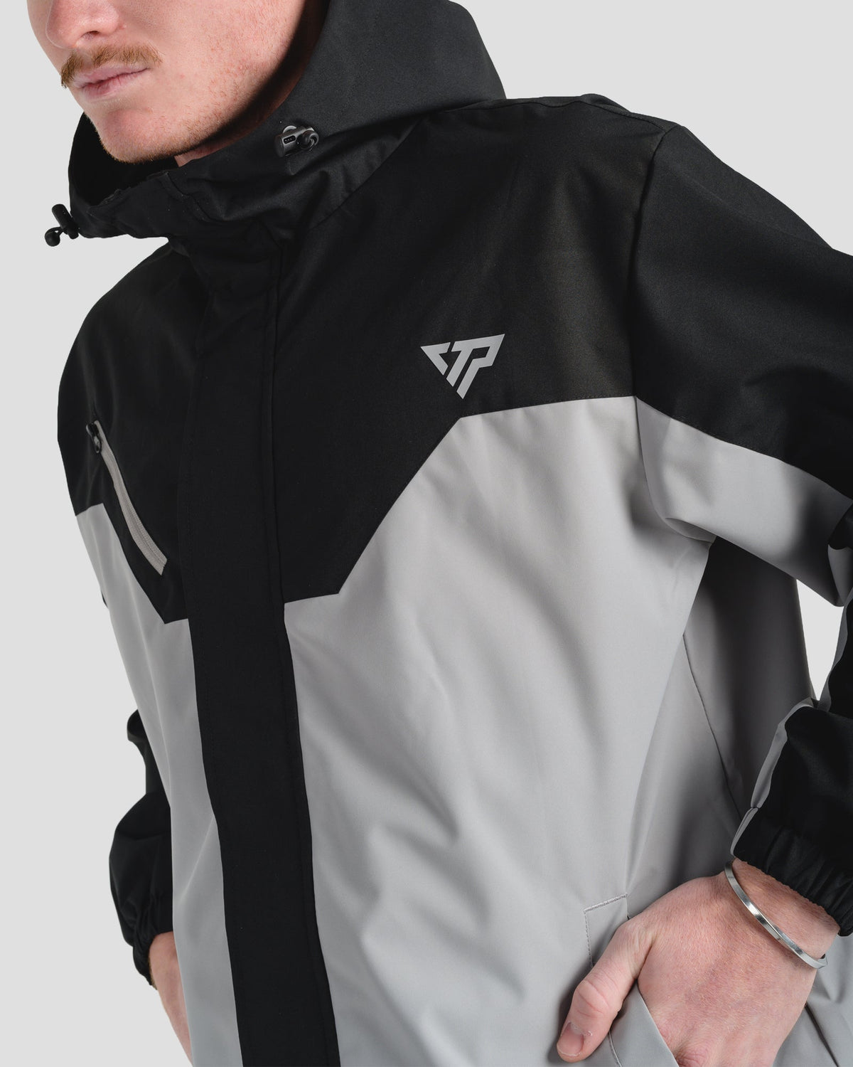 NORDIC SHELL JACKET - BLACK