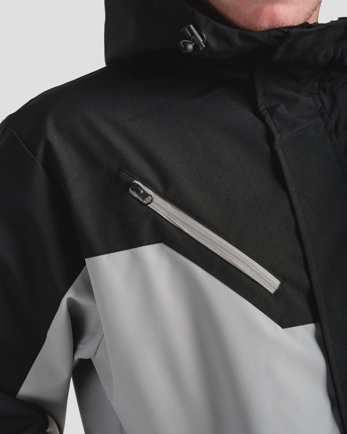 NORDIC SHELL JACKET - BLACK