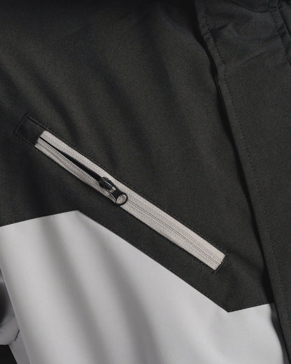 NORDIC SHELL JACKET - BLACK